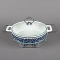 WEIDA 29.5CM. OVAL CASSEROLE IN DECAL (202028678)