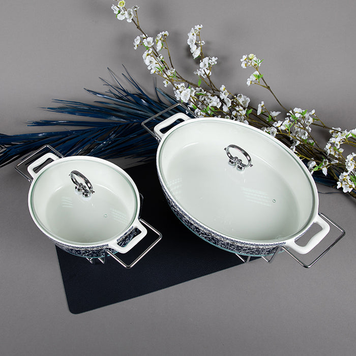 WEIDA 29.5CM. OVAL CASSEROLE IN DECAL (202028678)