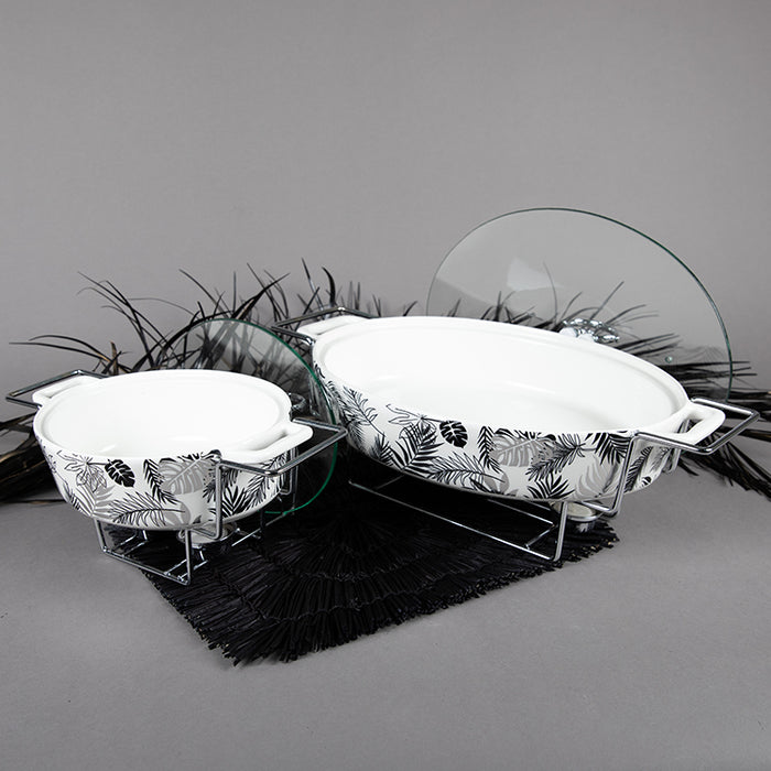 WEIDA 29.5CM. OVAL CASSEROLE PLATING (202028680)