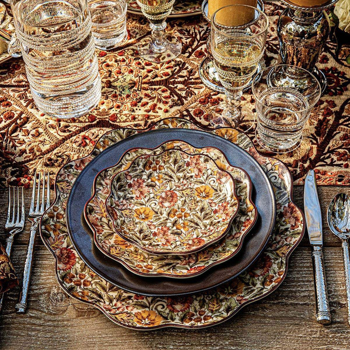 Juliska Willa Cocktail Plate Set/4 - Amber