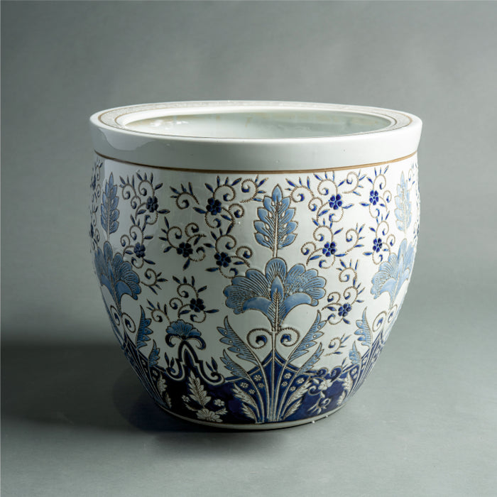 YUFENG CERAMIC FISH BOWL 20" P2 (418050074)