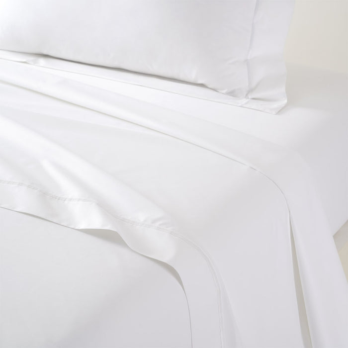 Yves Delorme Athena Flat Sheet - Blanc