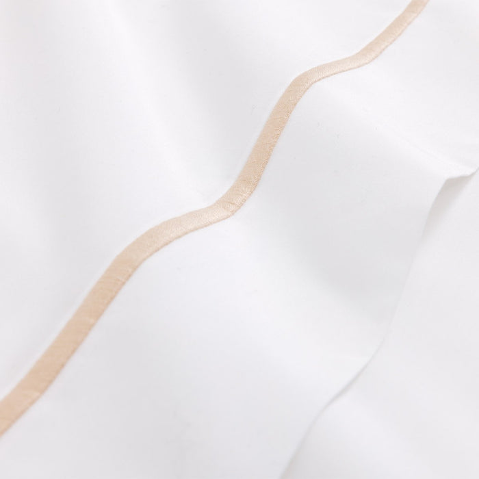 Yves Delorme Athena Flat Sheet - Dune