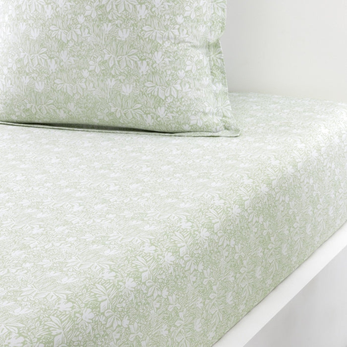 Yves Delorme Capri Fitted Sheet - Amande