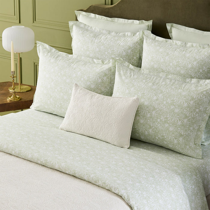 Yves Delorme Capri Fitted Sheet - Amande