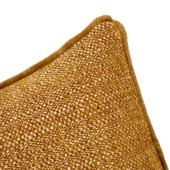 Yves Delorme Géode Decorative Pillow - Ocre