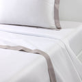 Yves Delorme Linea Flat Sheet - Loutre