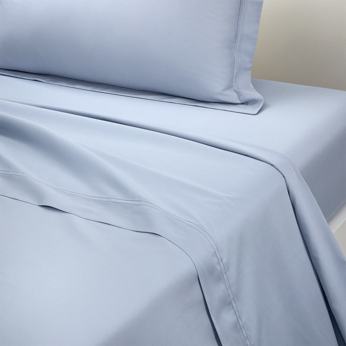 Yves Delorme Triomphe Flat Sheet - Celeste