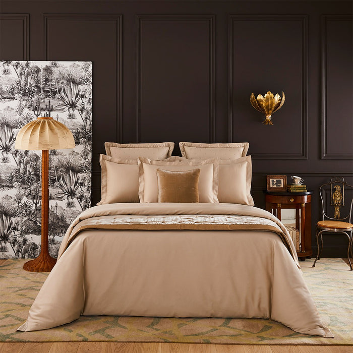 Yves Delorme Triomphe Flat Sheet - Dune