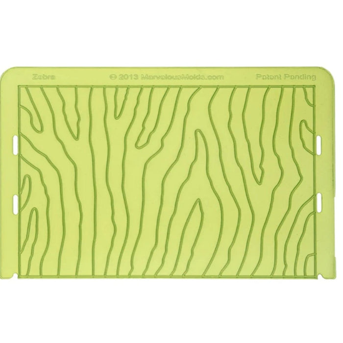Zebra Silicone Onlay Mat