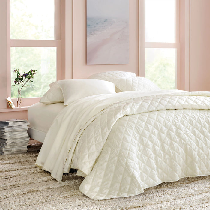 Zhara Stripe Ivory Handwoven Performance Rug Rug By Annie Selke